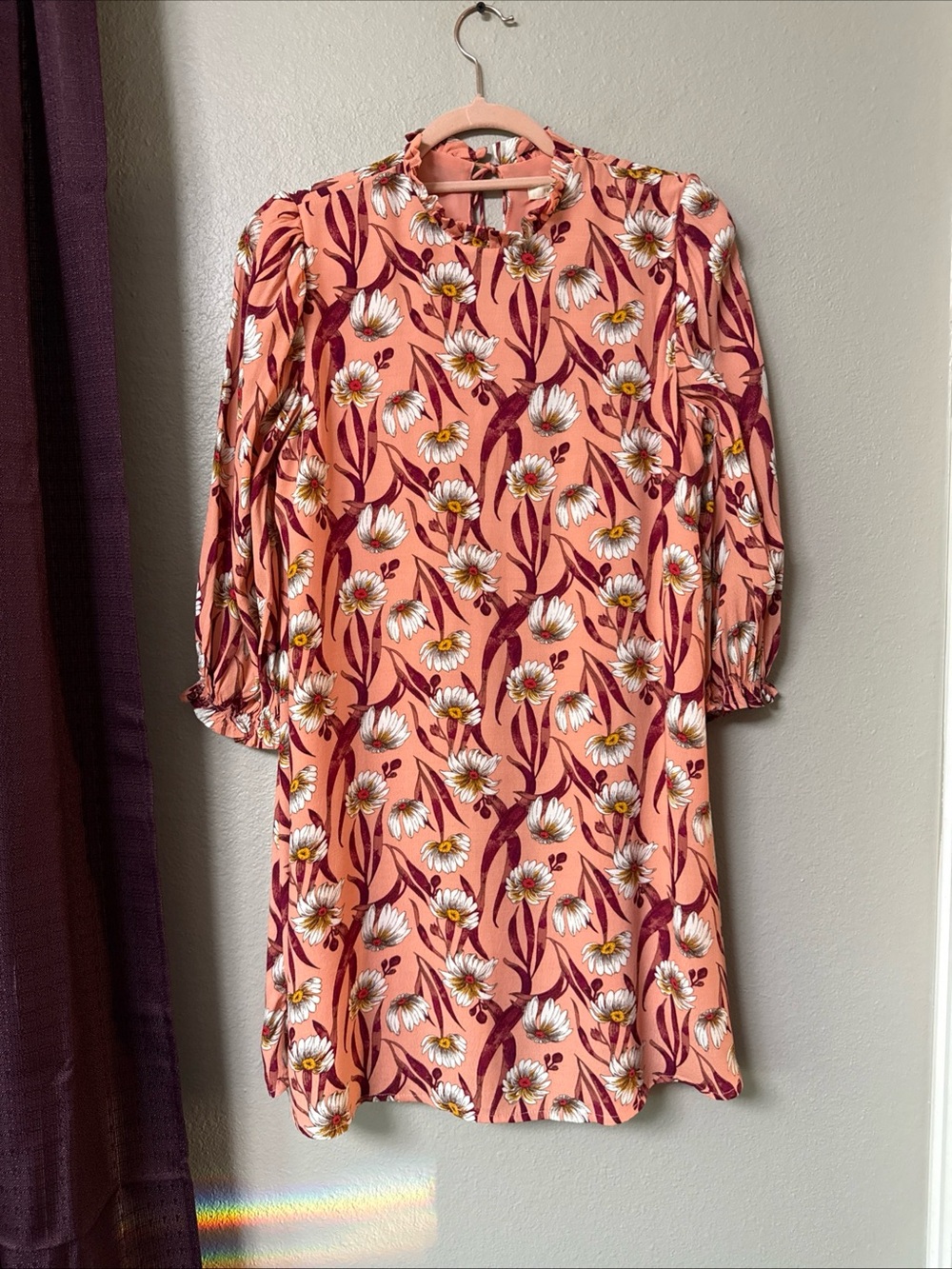 #931 Forever 21 Floral Boho Dress Size Small